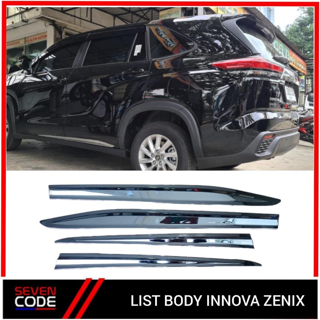 List Body Innova Zenix Side Body Moulding Innova Zenix Hybrid G V
