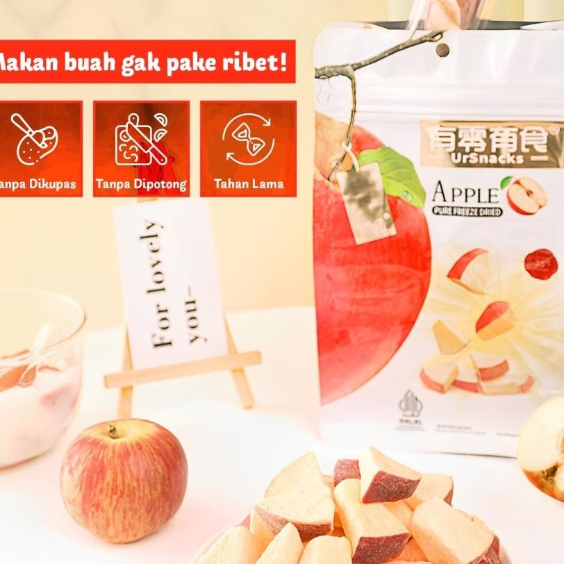 

Ursnas Bundle Of 4 - Freeze Dried Peach 30Gr + Strawberry 22Gr + Mango 32Gr + 32Gr - Sna Keripik Buah Halal Bpom