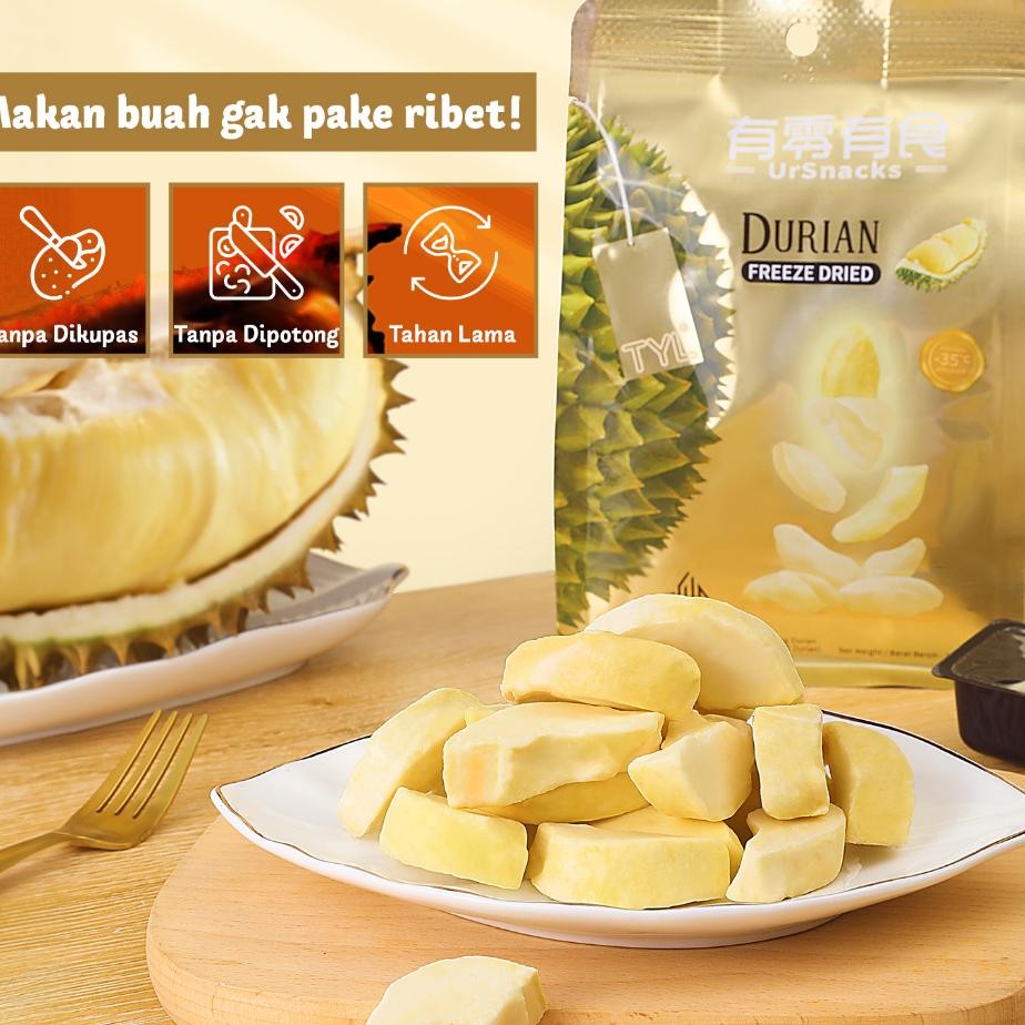 

Ursnas Bundle Of 3 - Freeze Dried Keripik Sehat Durian + Mango + Buah Naga