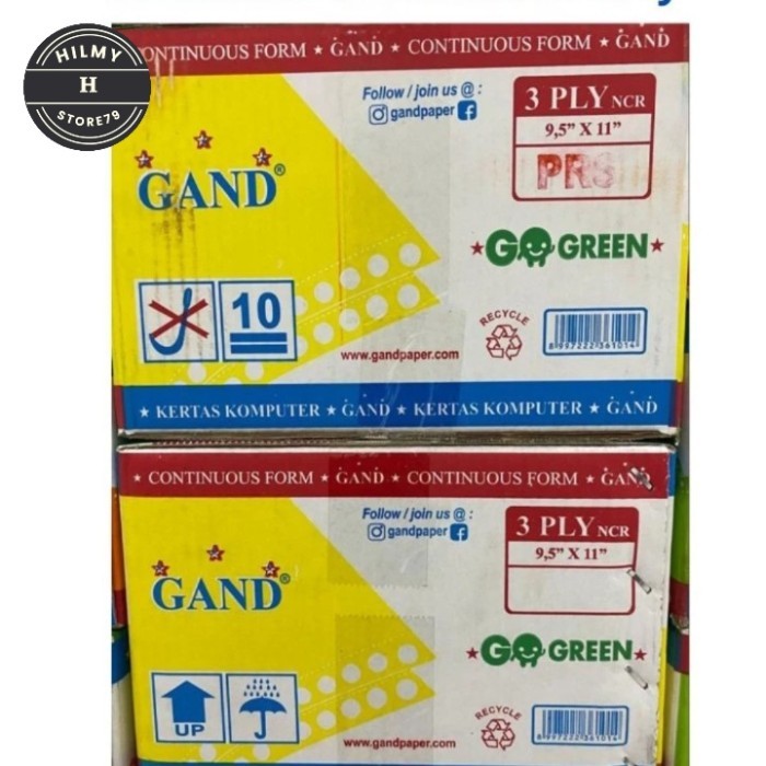 

kertas continuous form 9,5x11 (3 ply full/bagi 2/PRS) 1 dus
