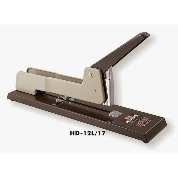 

Stapler MAX HD-12L/17 STAPLES kapasitas max 160 lembar made in JAPAN