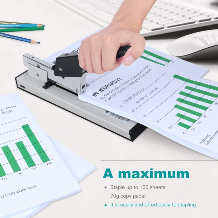 

Heavy Duty Stapler KW-TRIO 50SA, JEKREK 100 HALAMAN, GARANSI 1 TAHUN!