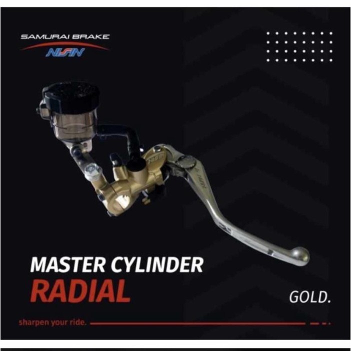 MASTER REM SAMURAI BRAKE KANAN MASTER CYLINDER RADIAL NISSIN COPY