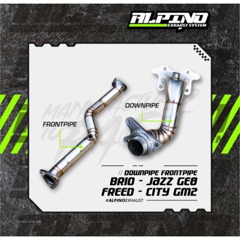 Downpipe Frontpipe Honda Jazz Ge8,Frad,Brio Alpino Exhaust