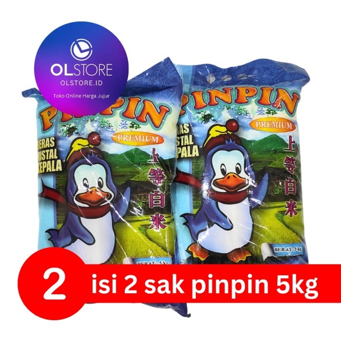 

Beras Premium Pinpin 5kg x2