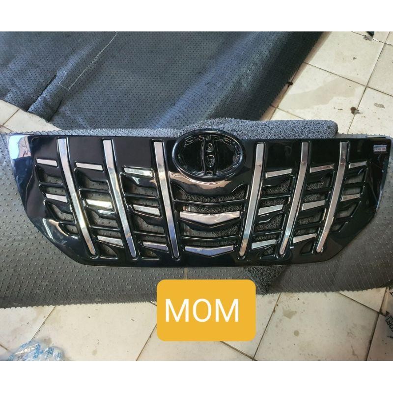 Front Grill / Grille Depan Model Prado Apollo Hitam List Chrome Grand Innova 2013-2015