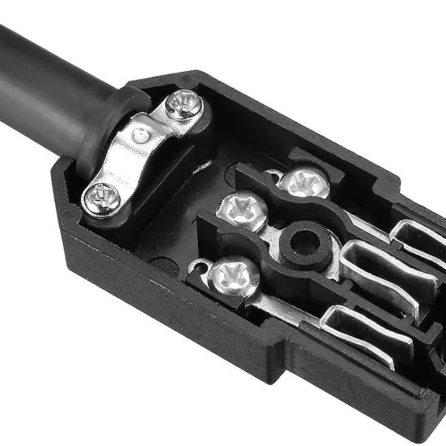 Konektor Steker Kabel Ac Iec C13 Female Plug Adapter 3 Pin