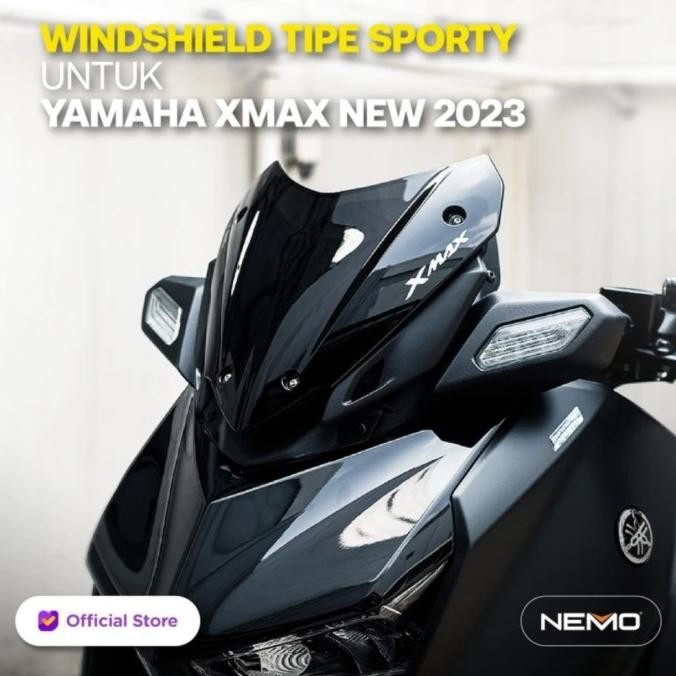 windshield visor mhr yamaha xmax 250 new 2023- visor xmax 250 2023 