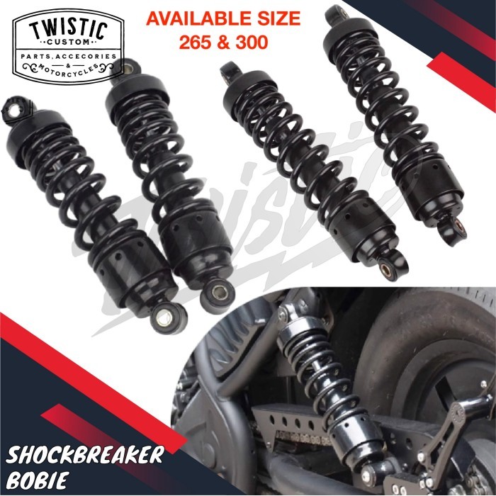 Shockbreaker Shock Belakang Bobie 265 Motor Bobber Custom Universal