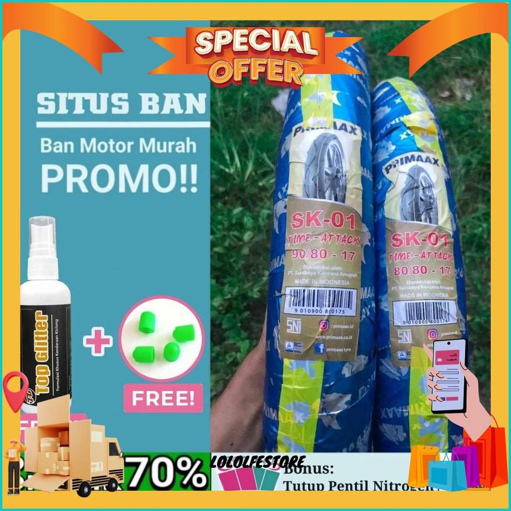 Ban Primaax Sk-01 Sk01 90/80-17 Murah