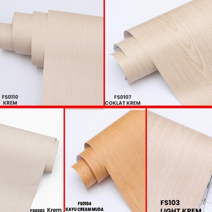 Terlaris Pelapis Kayu Triplek - Pelapis Meja Lemari - Decosheet Stiker Per Roll
