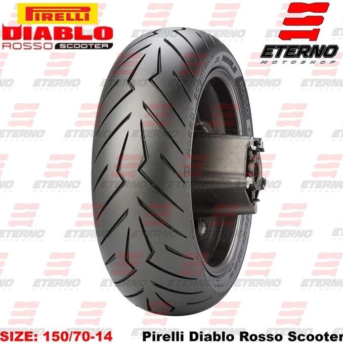 ban pirelli diablo rosso scooter 150/70-14 150 70 ring 14 xmax aerox !!