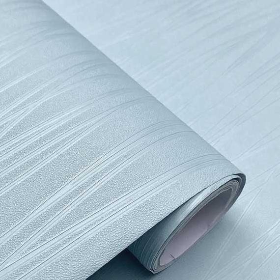 Terlaris Wallpaper | Wallpaper Dinding | Stiker Dinding Motif Garis Biru 179