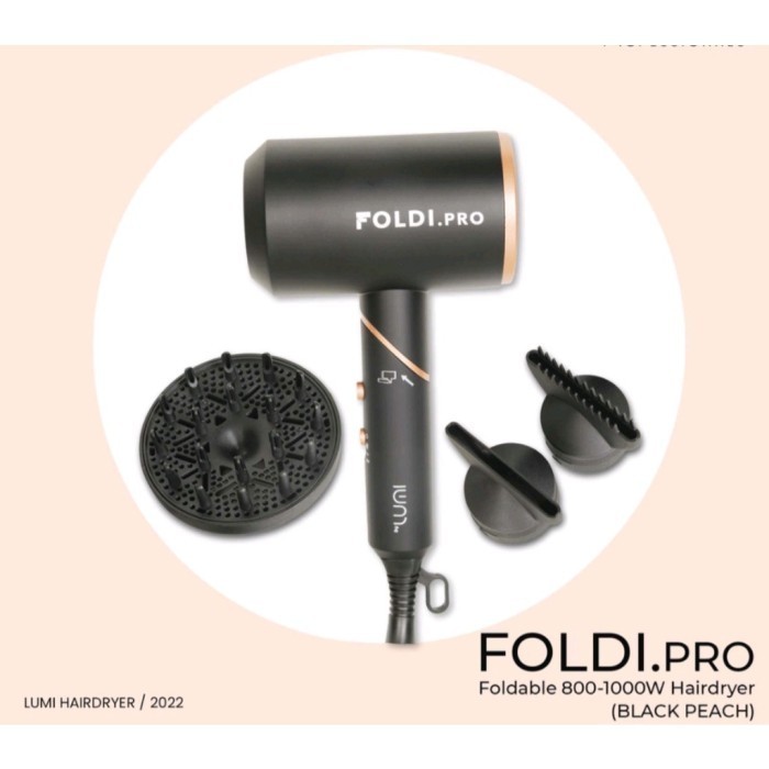 Lumi Hairdryer Foldi Pro