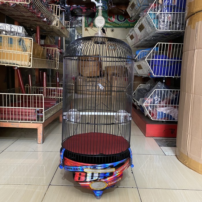 SANGKAR KANDANG LB BESI BDR DECAL LOGO BARU ORIGINAL