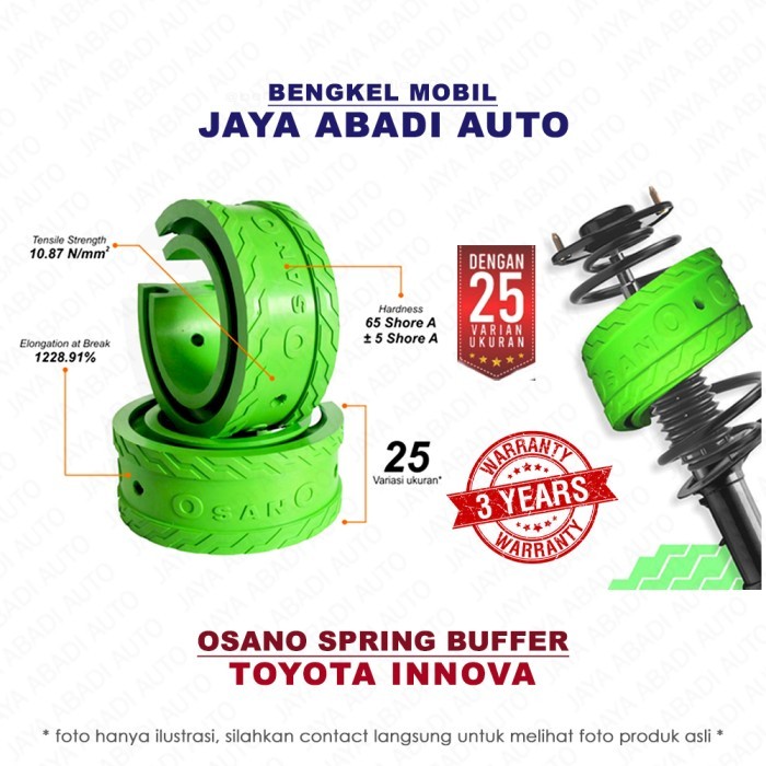 Osano Spring Buffer / Damper Mobil - Toyota Innova (2004-2010)