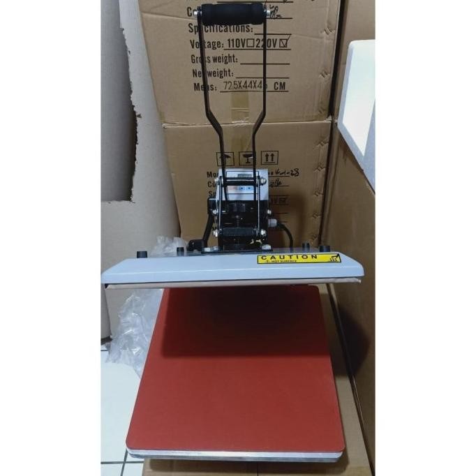mesin press hidrolik Mesin Press Kaos (Digital Heat Press Sablon) AUL