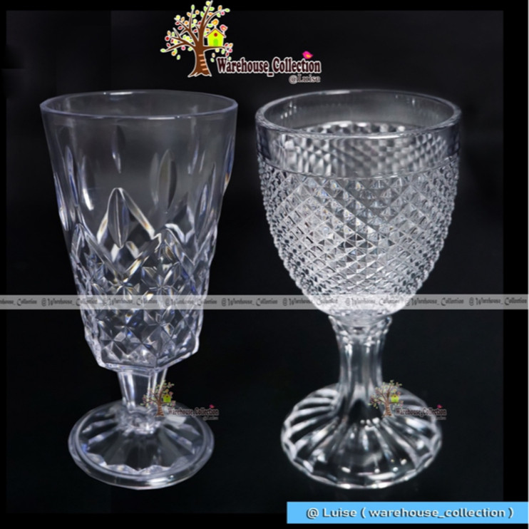 Adaajaa GELAS PIALA SLOKI ACRYLIC - 6011/6015 GOLDEN SUNKIST / GELAS AKRILIK (ANTI PECAH) / GELAS