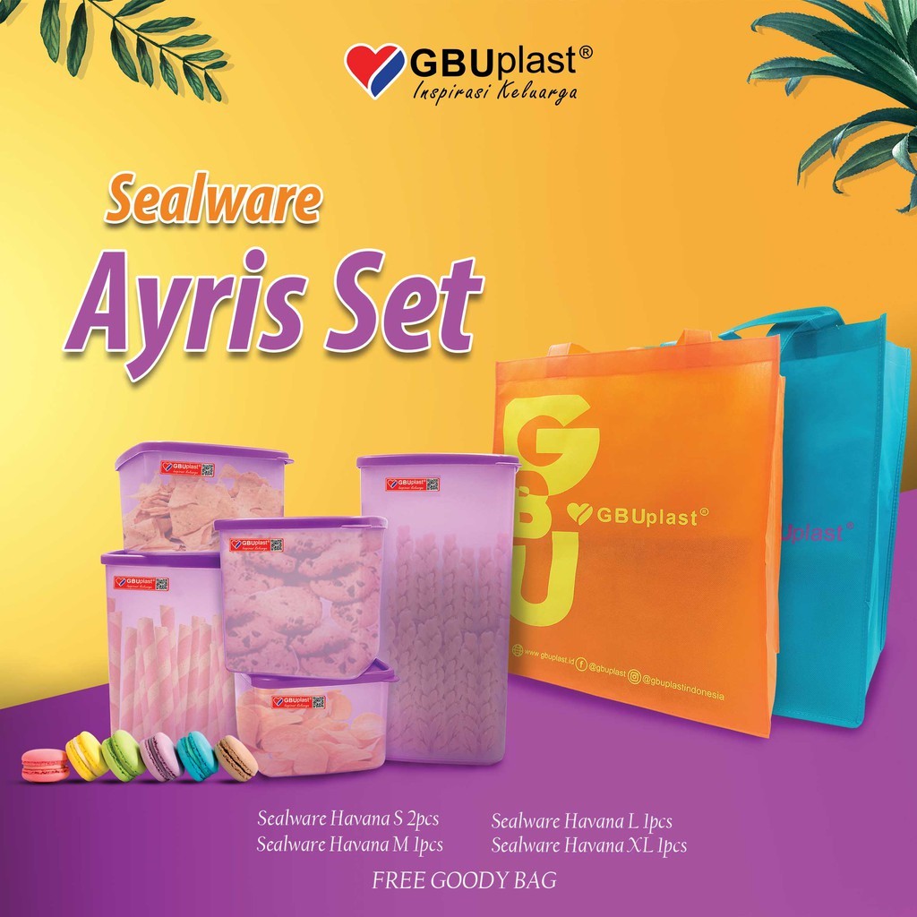 Adaajaa GBU AYRIS SET 5PS / TOPLES PLASTIK SET OBRALGM968