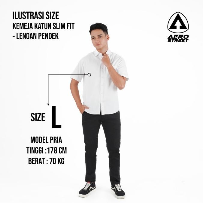 

Aerostreet Kemeja Cotton Pendek Parker Navy Polos Gelap Qbaaa Original Dan Terpercaya