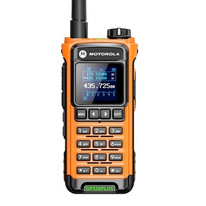 HT Walkie Talkie Motorola GP328 GP328+ GP328 PLUS 20 KM IP68 Tahan Air