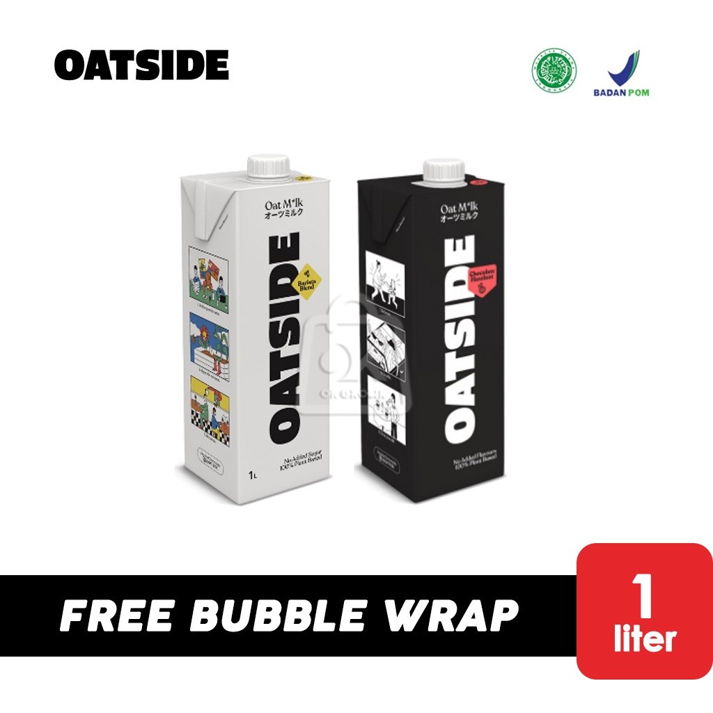 

OATSIDE 1L Susu Oat Gandum / Oatmilk 1 Liter