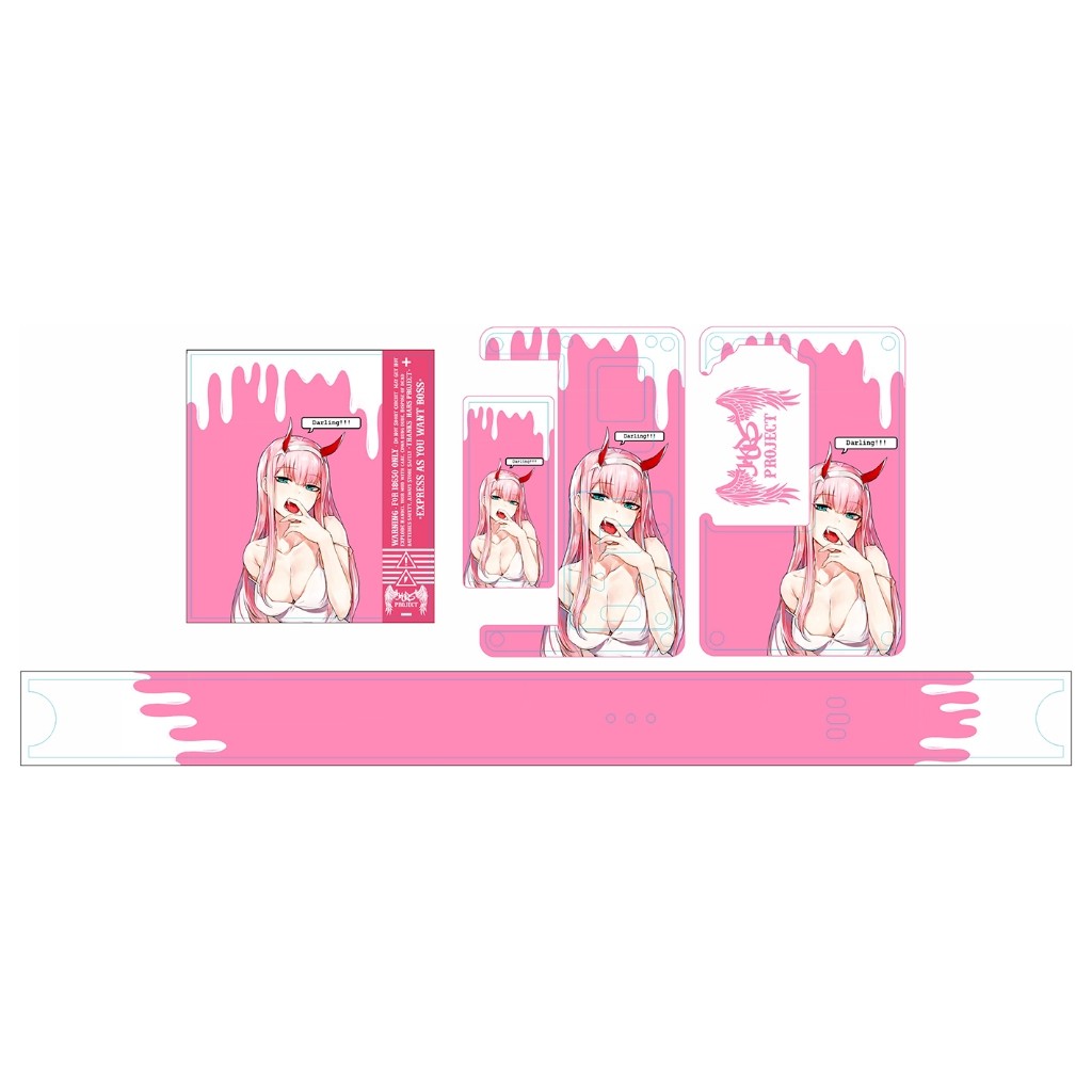 

*Fullbody* Stiker Backdoorr Ed Zero Two Bahan Garskin Case/Stiker Premium Custom COD