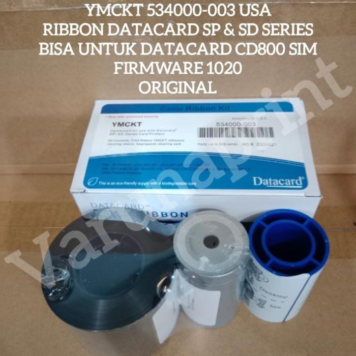 Ribbon Color Ymckt 534000-003 Datacard / 534000-003 / Datacard / Ymckt
