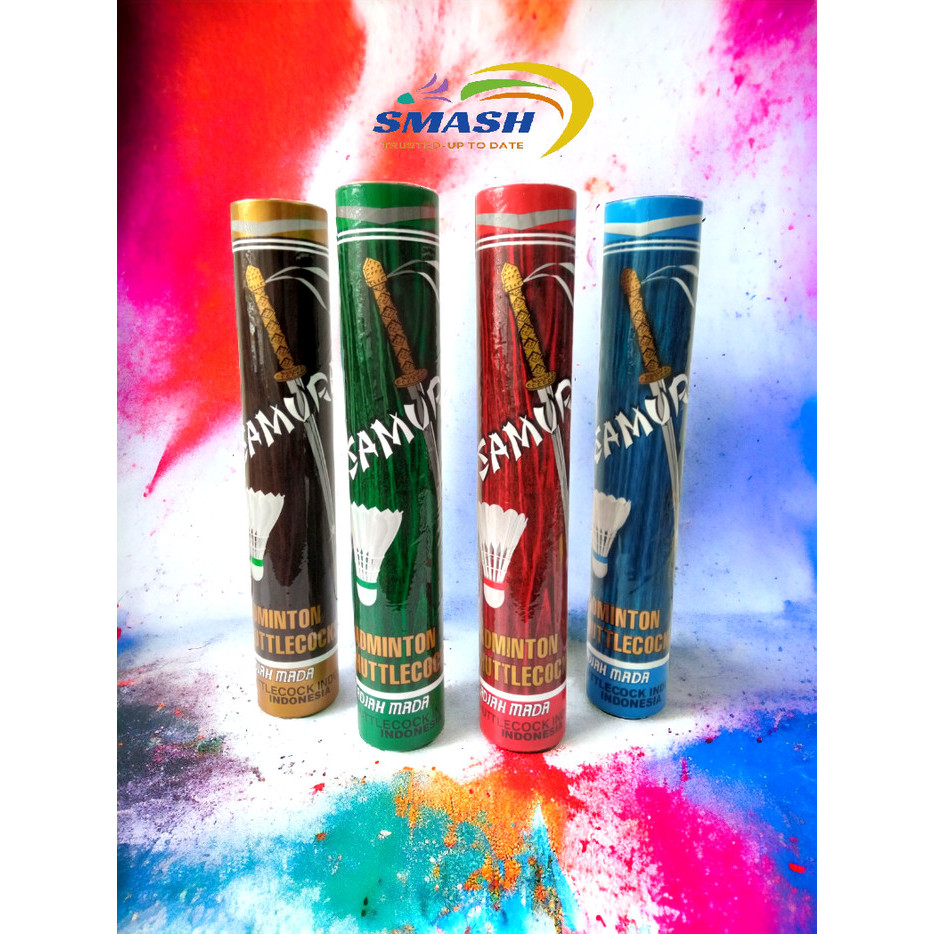 Shuttlecock / Kok Samurai Merah / Hijau / Coklat / Biru