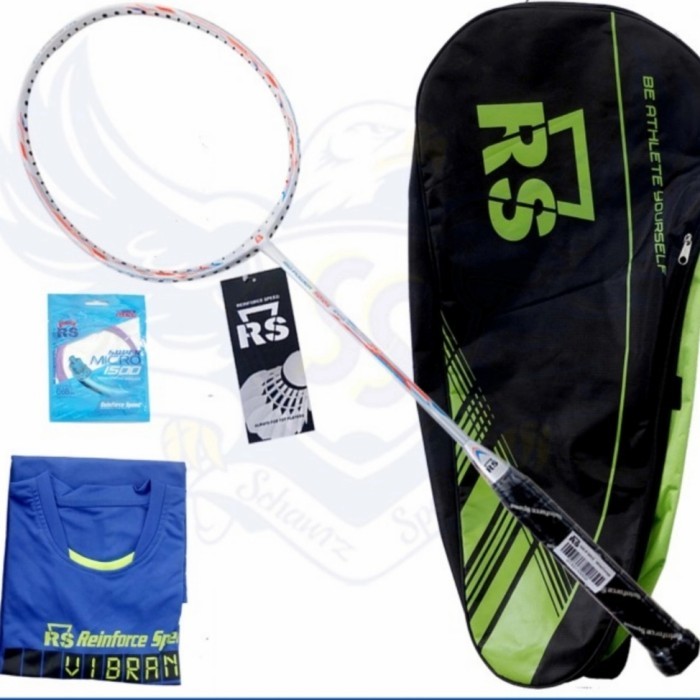 Raket Badminton RS ISO POWER 555 Evo Original Kumplit