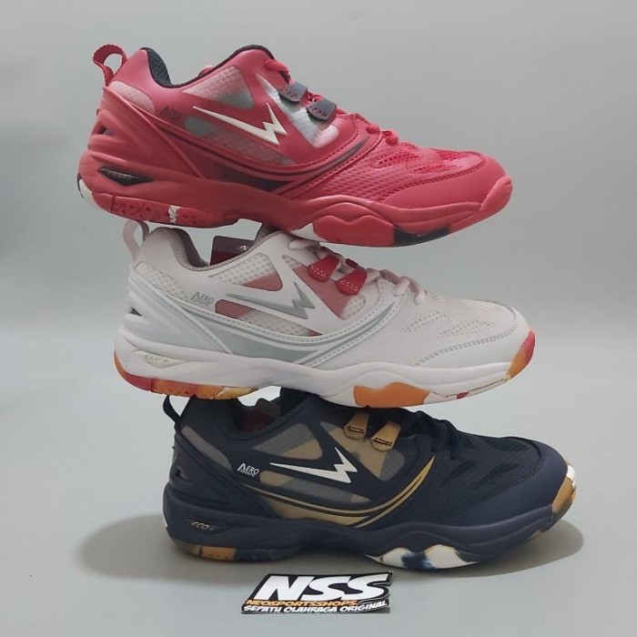 Sepatu Badminton Bulutangkis Eagle Jet Pro Jetpro Original