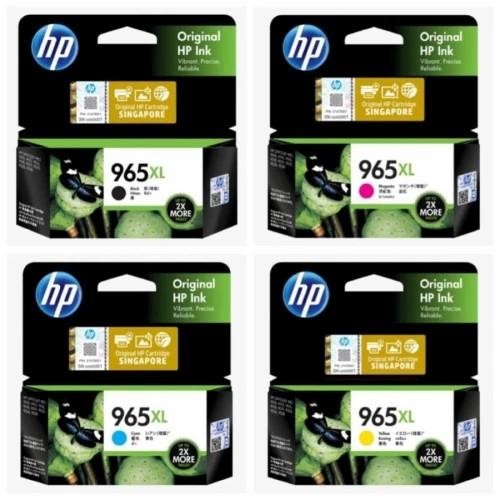 Tinta Hp Cartridge 965Xl Black + 965Xl Color 9010,9012,9016 Original