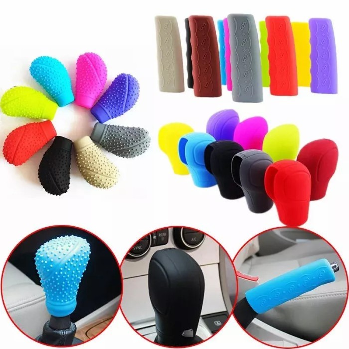 SARUNG REM TANGAN MOBIL TUAS GIGI MOBIL COVER OPERAN GIGI MOBIL MATIC