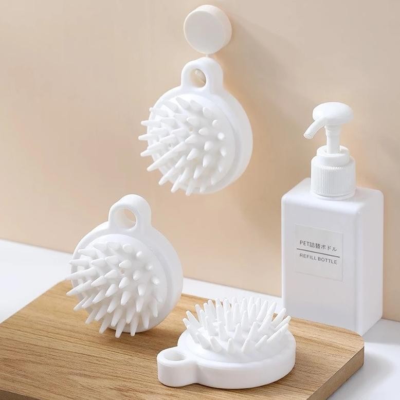 [SSK] SISIR KERAMAS ANTI KETOMBE/ ALAT PIJAT SILIKON KEPALA / ALAT SILIKON PIJAT / SISIR KETOMBE SIL