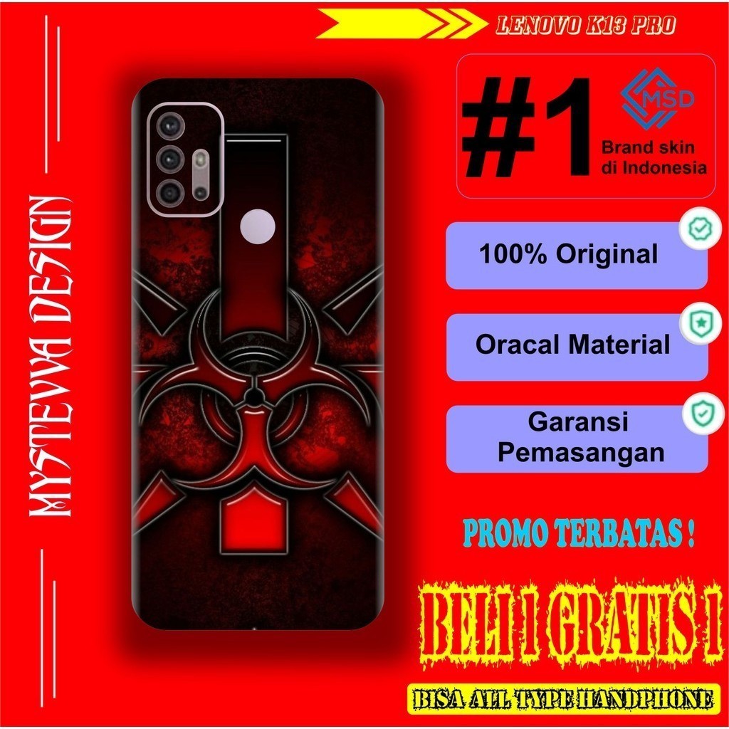 

*Fullbody* Lenovo K13 Pro Garskin Case/Stiker Premium Custom COD