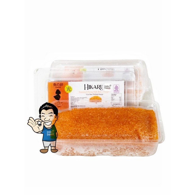 

Ina - Hikaru Tobiko Flying Fish Roe- Telur Ikan Terbang 500 G