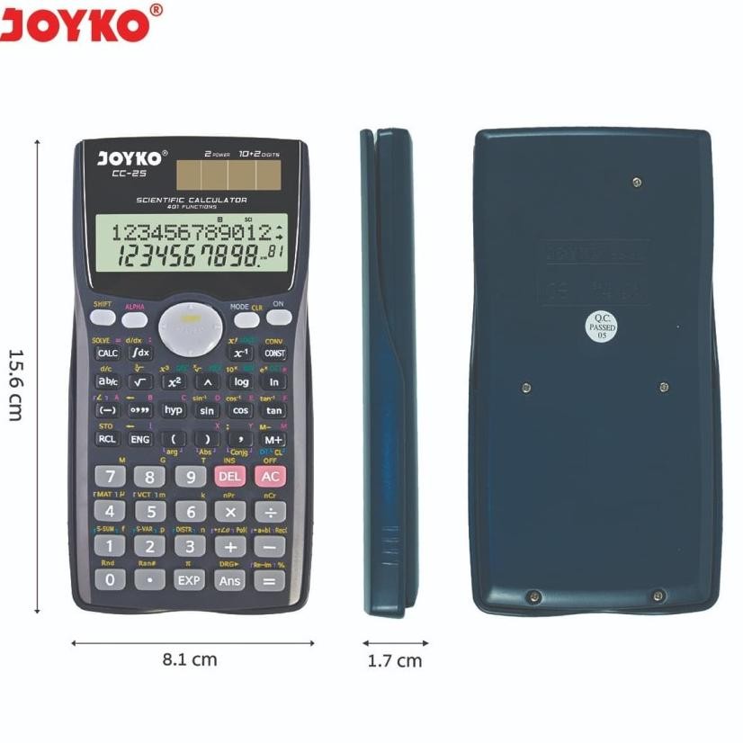 

Calculator / Kalkulator Joyko Cc-25 / Scientific / 401 Functions