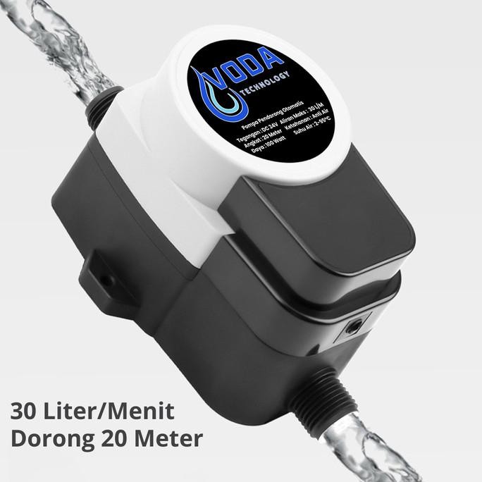 Pompa Dorong DC 24V Pompa Pendorong Air Shower 100 Watt Booster Pump