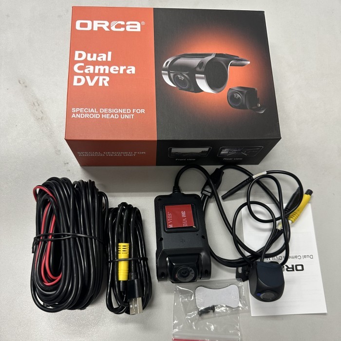 Camera mobil Dvr Depan belakang Orca DW-668