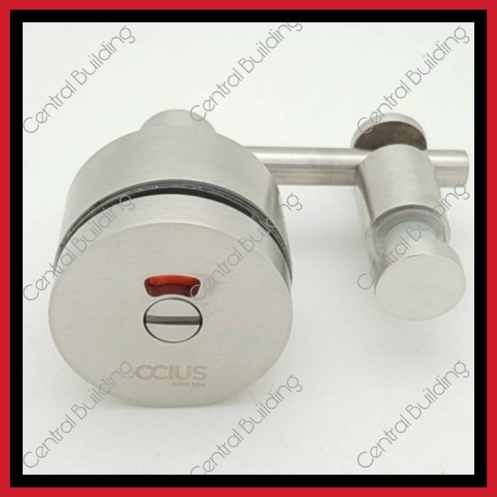 INDICATOR LOCK/KUNCI PINTU KACA/GRENDEL KACA PINTU KAMAR MANDI