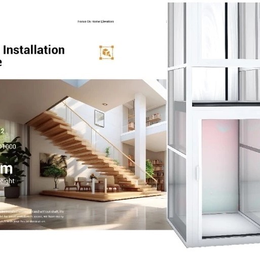 Lift Rumah 2 Lantai Mewah