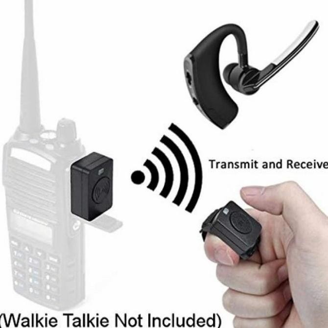 NEW Headset Bluetooth HT Earpiece earphone HT wireles Walkie Talkie