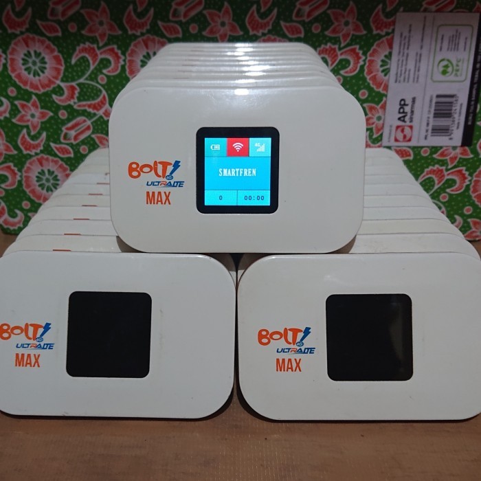 Promoo Modem Bolt Aqila Max Unlock 4G Tsel Byu Smartfren Unlimited B40"2300