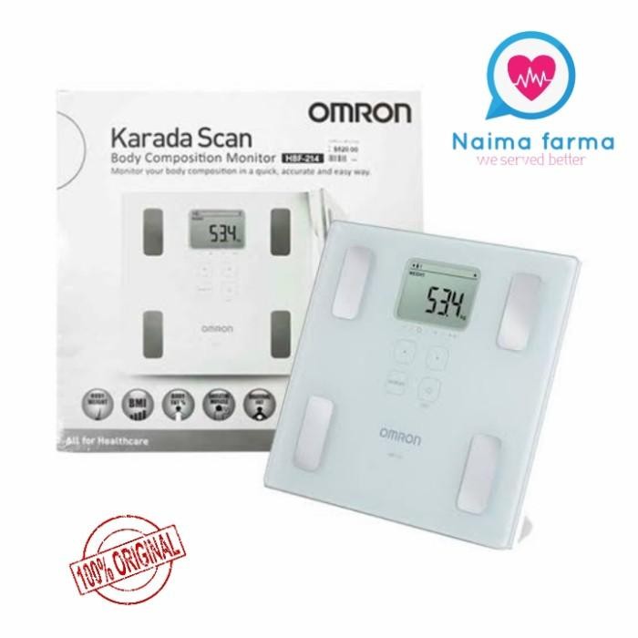 Timbangan Omron Hbf 214/Karada Scan Omron Hbf214/Hbf 214