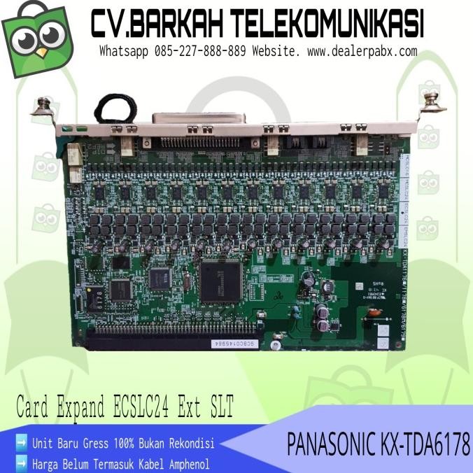 Card Panasonic KX-TDA6178 / KX-TDA6178XJ ECSLC24 Port Extension