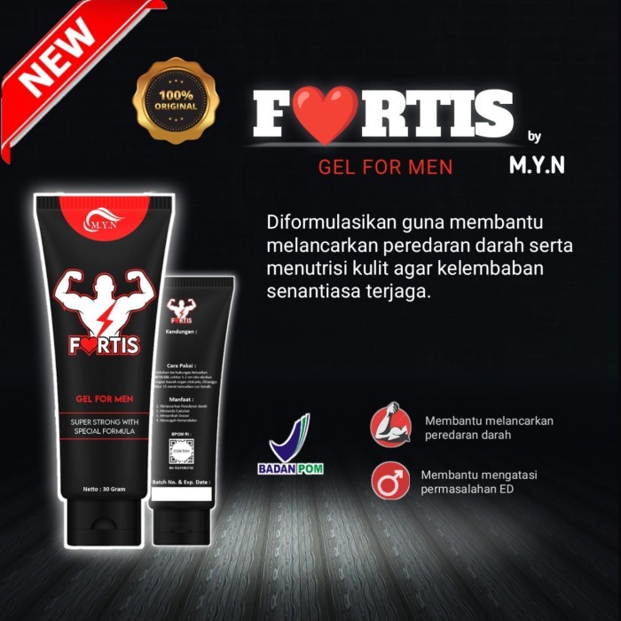 Fortis Gel For Man 1 Botol 30 Gram