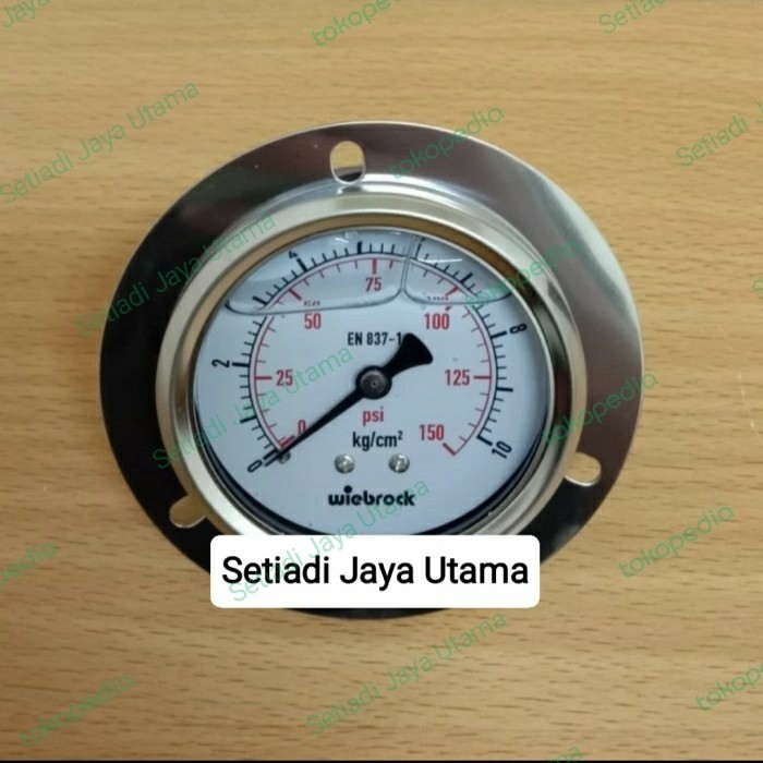 Pressure Gauge Payung Wiebrock 6" Inch / 10 Kg / 150 Psi