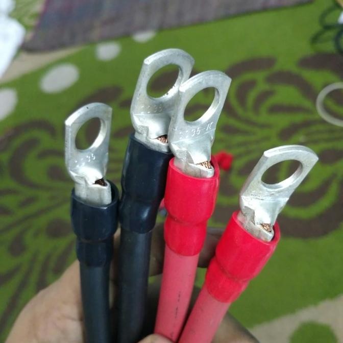 Kabel Jumper Jemper Jamper Aki Battery Kabel 25 Mm Skun Sc35-10, 1,5 M