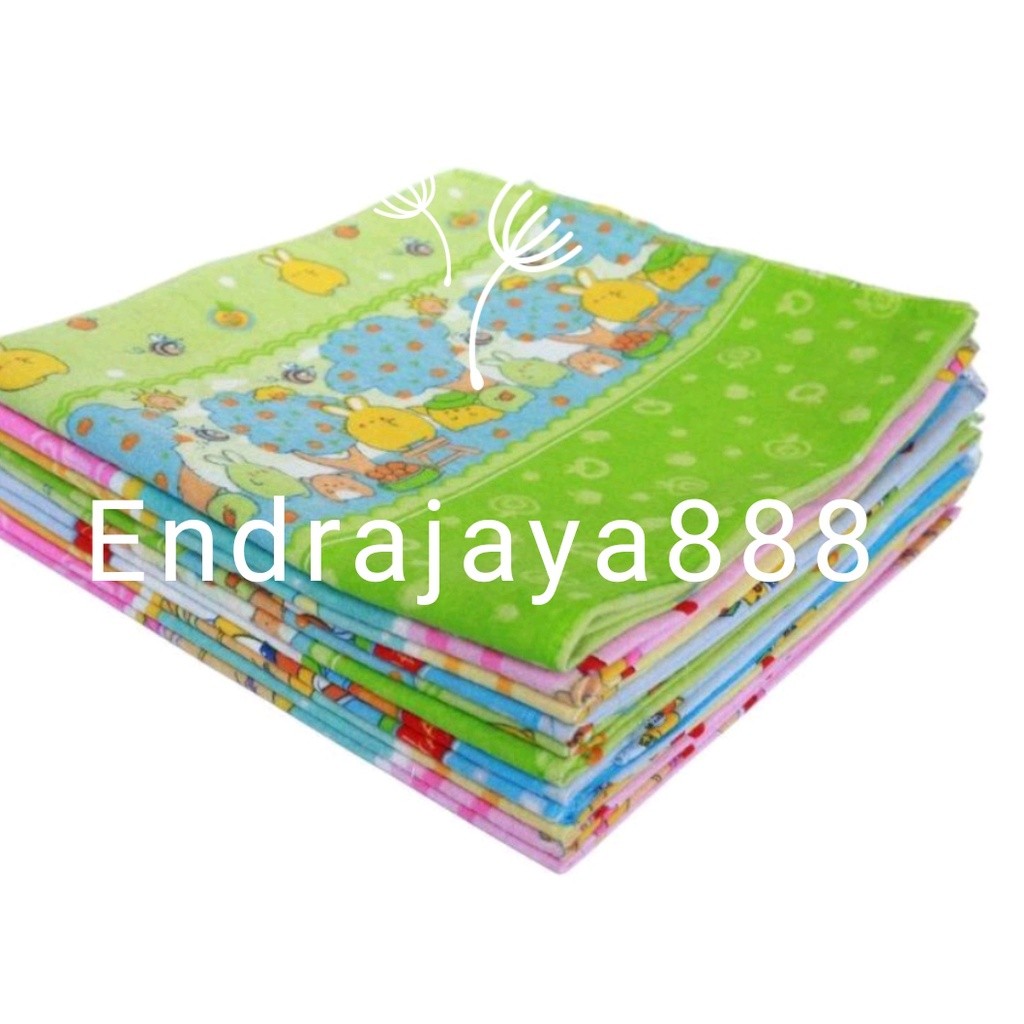 Selimut Bayi 1 Lusin Bedong T1 90 x 72 cm / Selimut Bayi Katun Flanel isi 12 pc bedong kotak Bedong