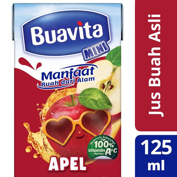 

[Cuci Gudang] Buavita Mini Juice Apel 125 ml